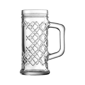 Ποτήρι Μπύρας από Γυαλί 300ml 40811Tankard Rhombus Uniglass  