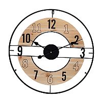Ρολόι Τοίχου Μεταλλικό 60cm Oriana Ferelli 22ATC430