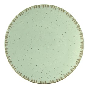 Πιάτο Ρηχό  Πορσελάνης Pistachio πράσινο  31cm 